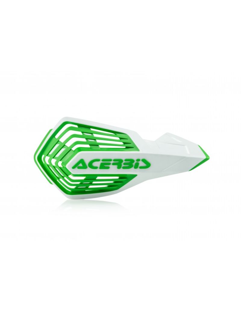 ACERBIS MX HANDGUARDS X-FUTURE VENTED WHITE GREEN