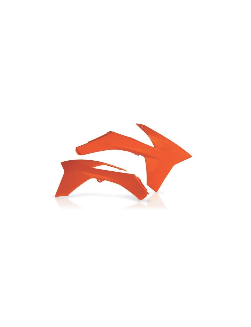 ACERBIS RADIATOR SCOOPS KTM EXC 12-13 + SX + SXF 11-12 ORANGE
