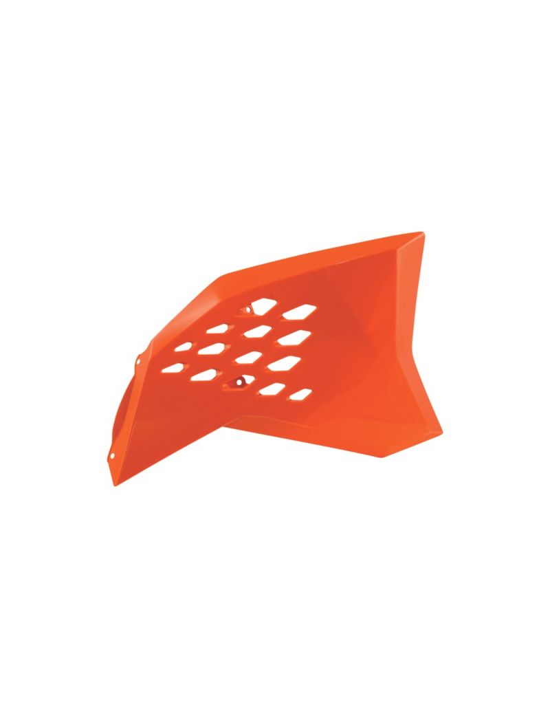 ACERBIS RADIATOR SCOOPS KTM EXC 08-11 + SX 07-11 ORANGE