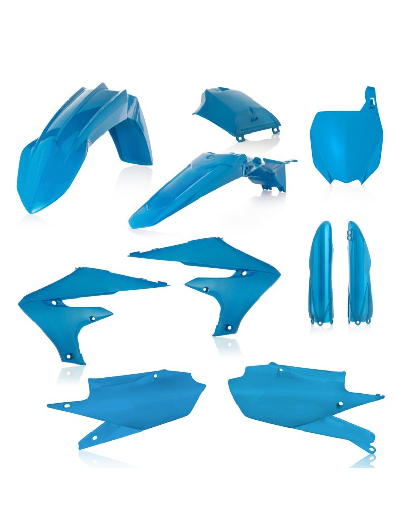ACERBIS FULL PLASTIC KIT YAMAHA YZF 250 19/23 + YZF 450 18/22 LIGHT BLUE