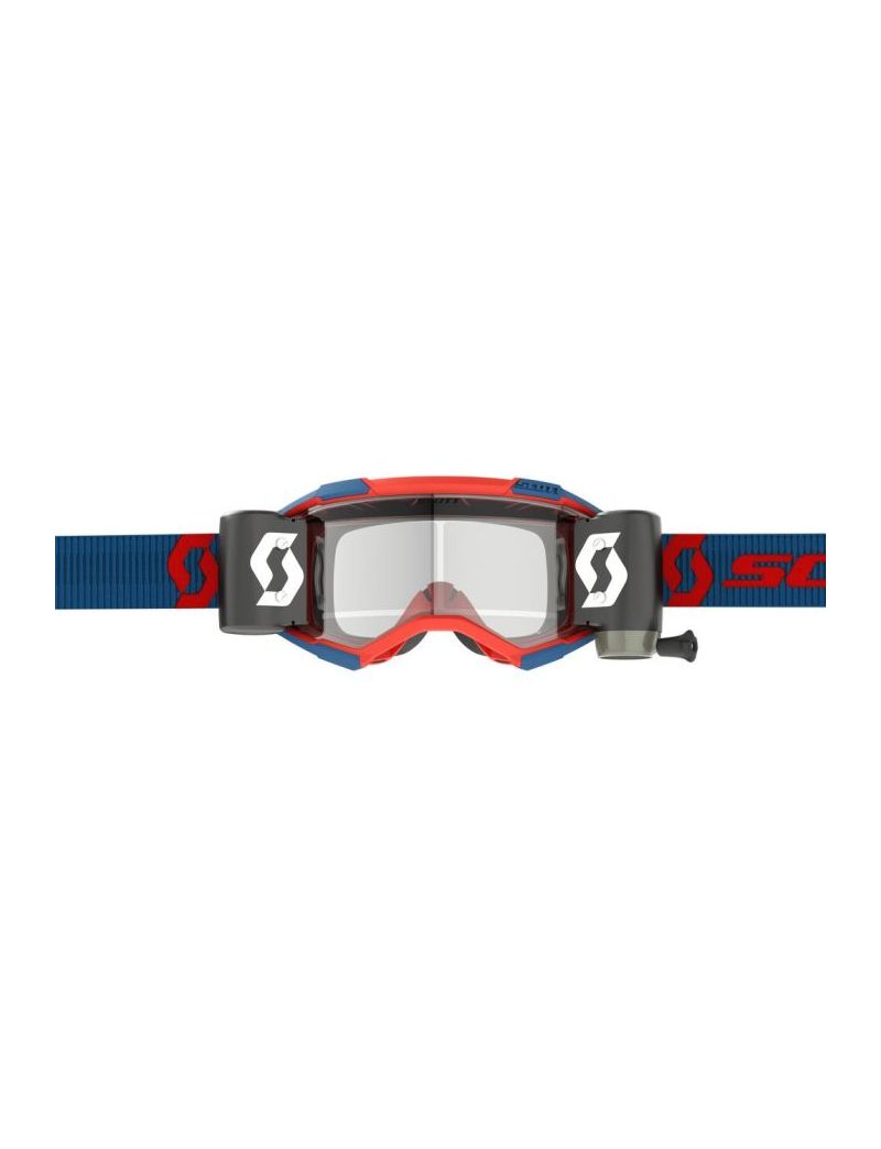 SCOTT MX GOGGLES FURY ROLL-OFF WFS - BLUE/RED