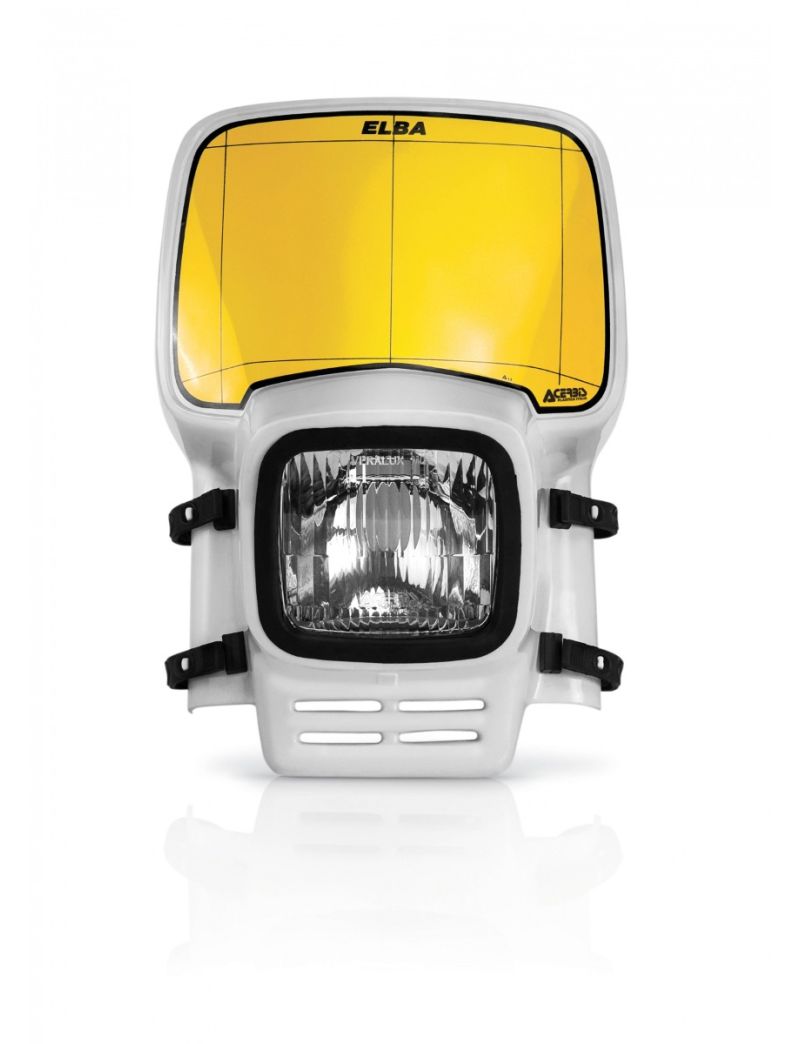 ACERBIS HEADLIGHT ELBA - WHITE