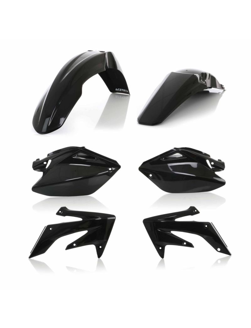 ACERBIS PLASTIC KIT HONDA CRF 250R 04/05 BLACK