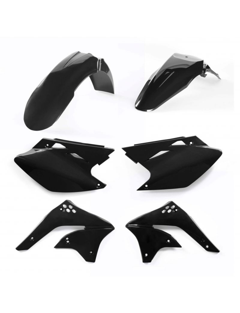 ACERBIS PLASTIC KIT KAWASAKI KXF 450 06/08 BLACK