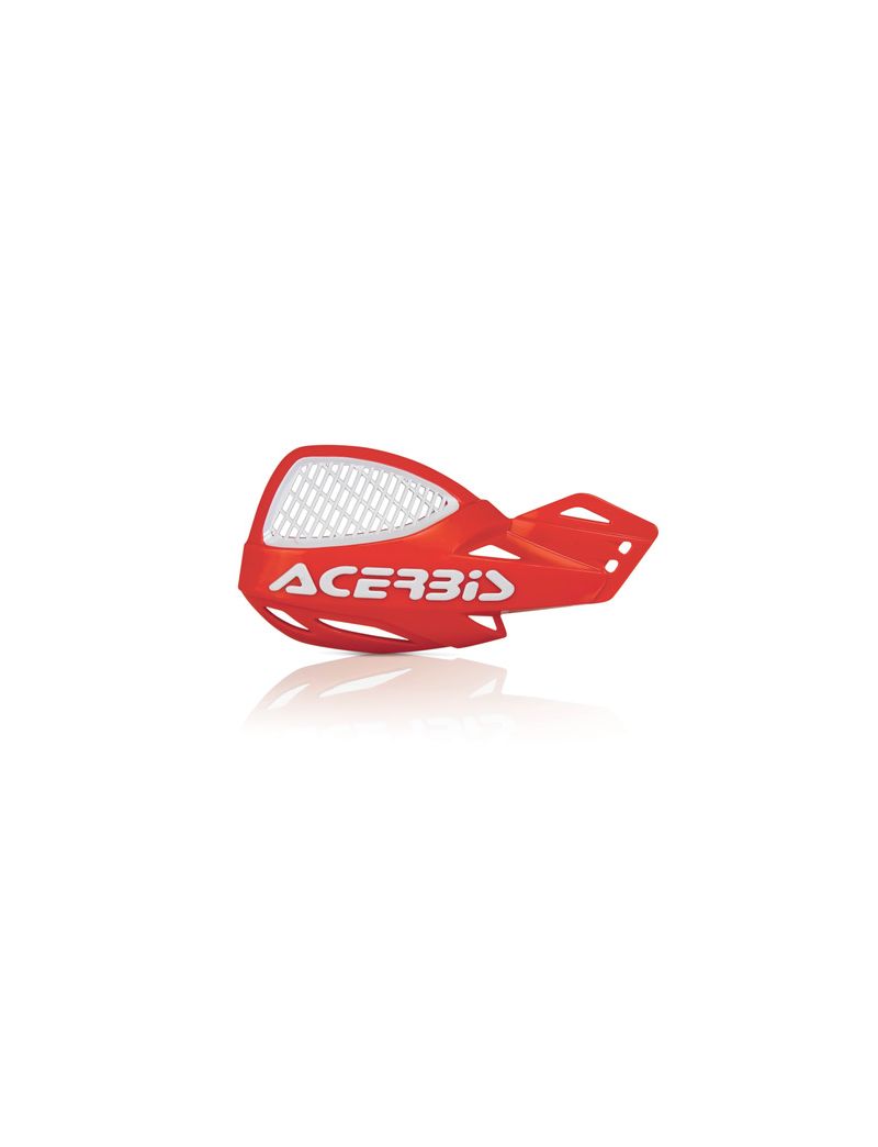 ACERBIS MX HANDGUARDS UNIKO VENTED ORANGE WHITE