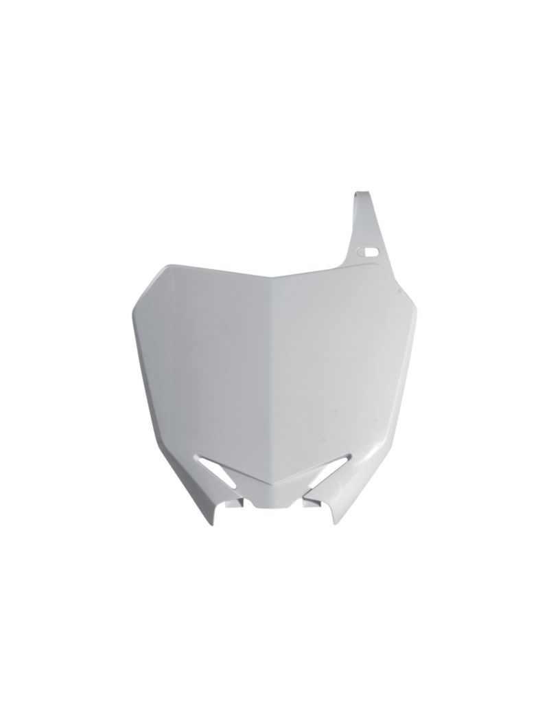 ACERBIS FRONT NUMBER PLATE SUZUKI RMZ 250 RMZ 450 08/17 WHITE