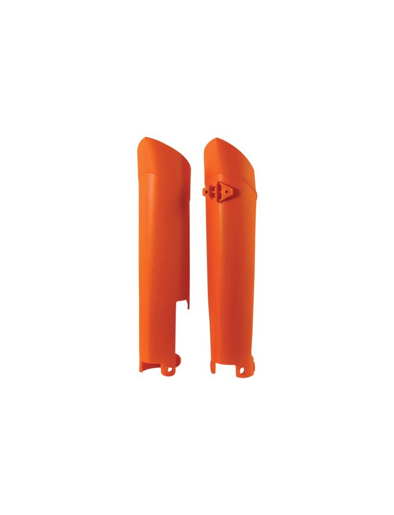 ACERBIS LOWER FORK COVERS KTM EXC 08-15 + SX 08-14  ORANGE