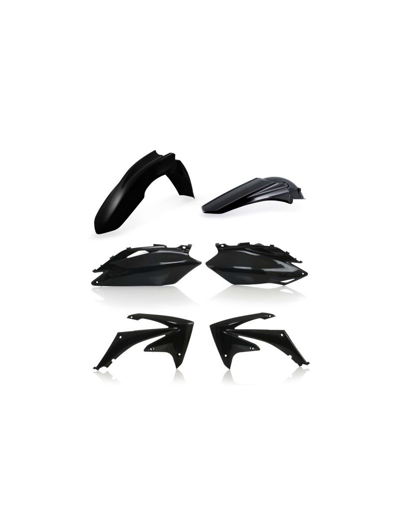 ACERBIS PLASTICS KIT HONDA CRF450 09-10 + CRF250 2010 - BLACK