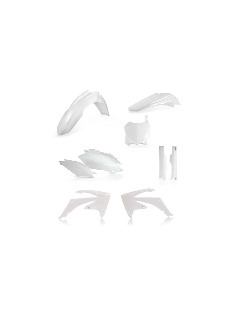 ACERBIS FULL PLASTIC KIT HONDA CRF 250 11/13 CRF450 11/12 WHITE