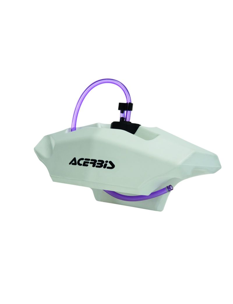 ACERBIS HANDLEBAR FUEL TANKS 2 LITER - WHITE