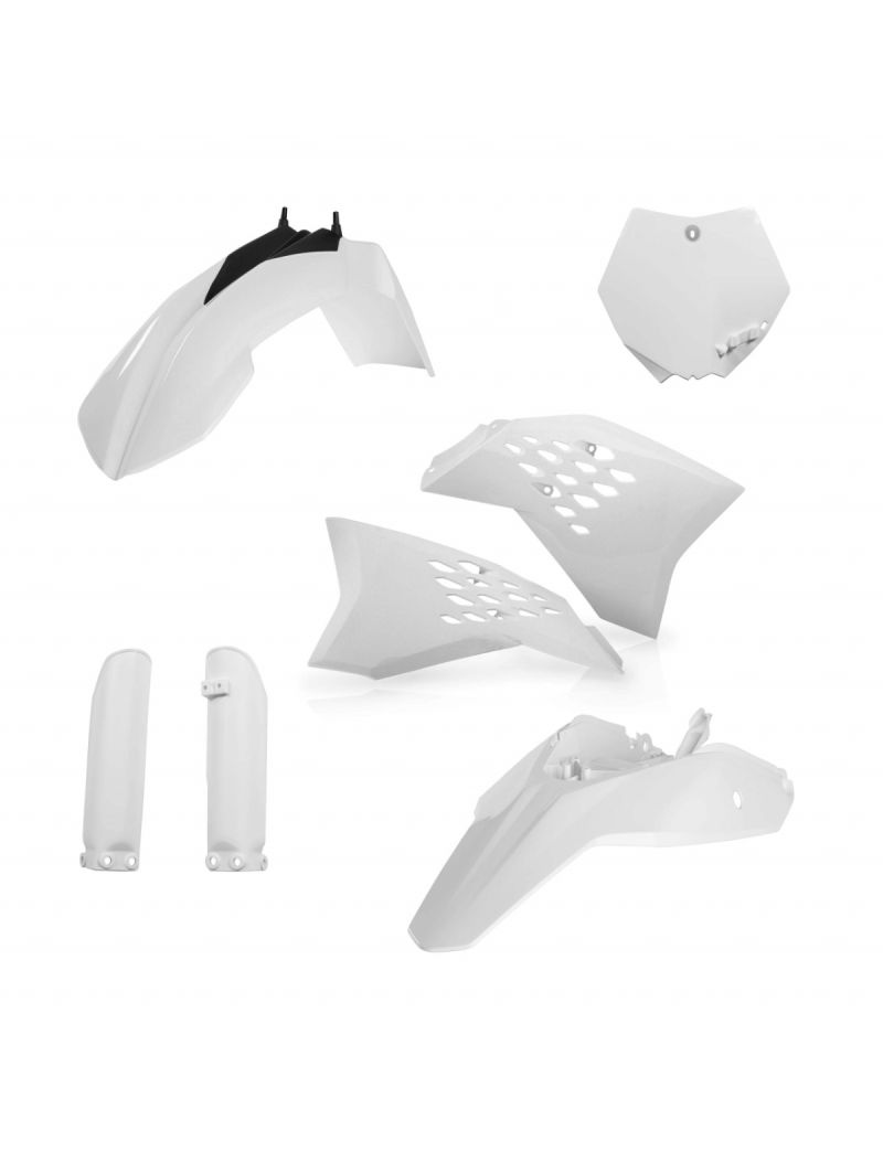 ACERBIS FULL KIT PLASTIC KTM SX 65 12/15 WHITE
