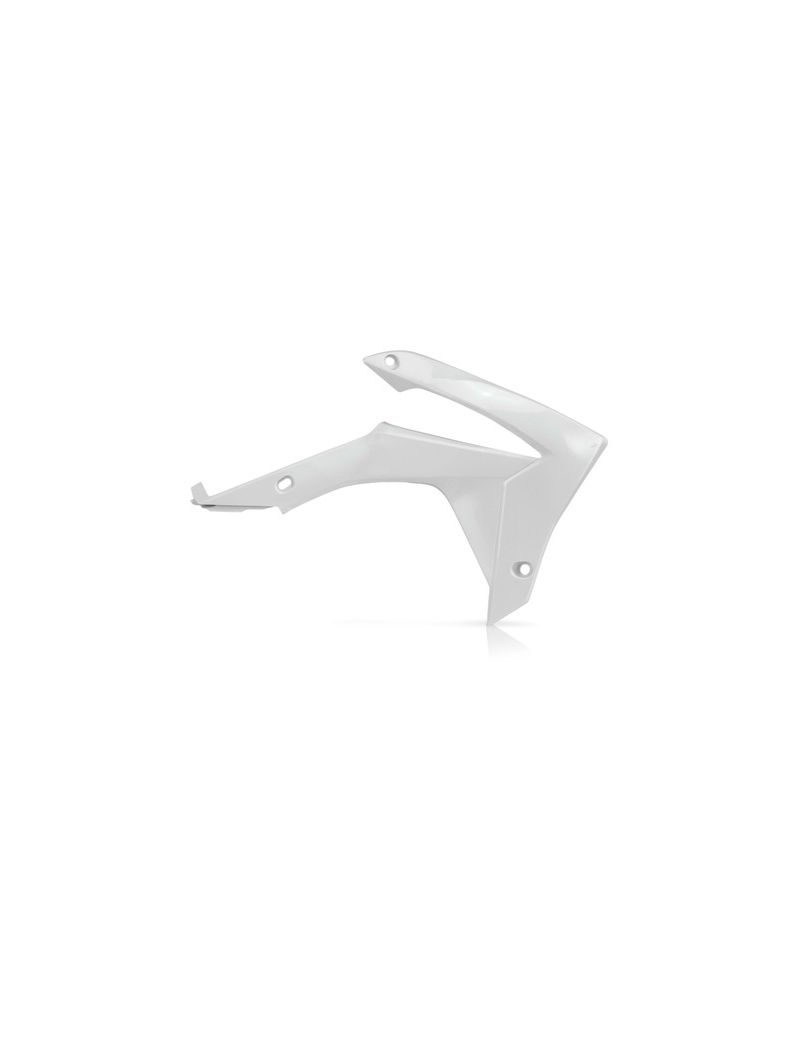 ACERBIS RADIATOR SCOOPS HONDA CRF450R 2013-2016 + CRF250R 2014-2017 WHITE