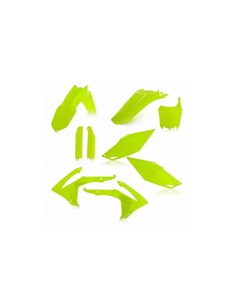 ACERBIS FULL PLASTIC KIT HONDA CRF 250 14/17 CRF 450 13/16 FLUO YELLOW