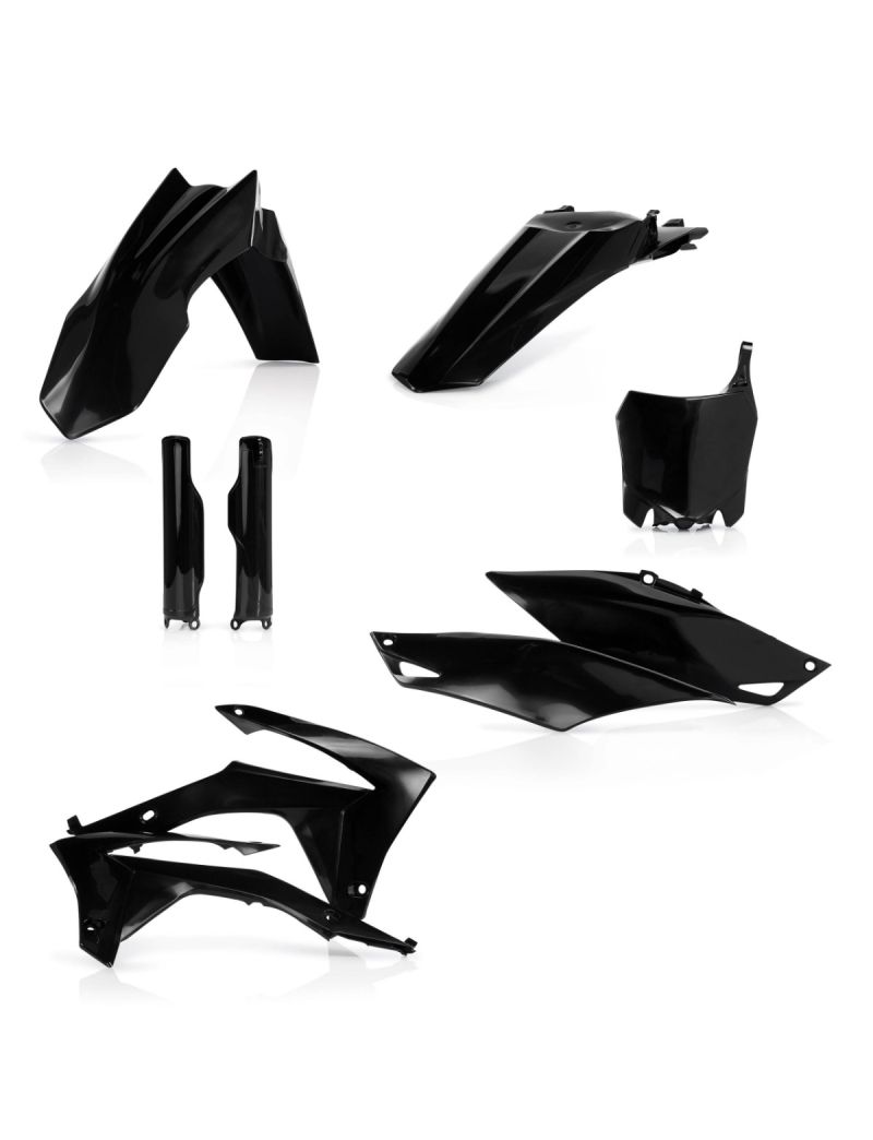 ACERBIS FULL PLASTIC KIT HONDA CRF 250 14/17 CRF 450 13/16 BLACK