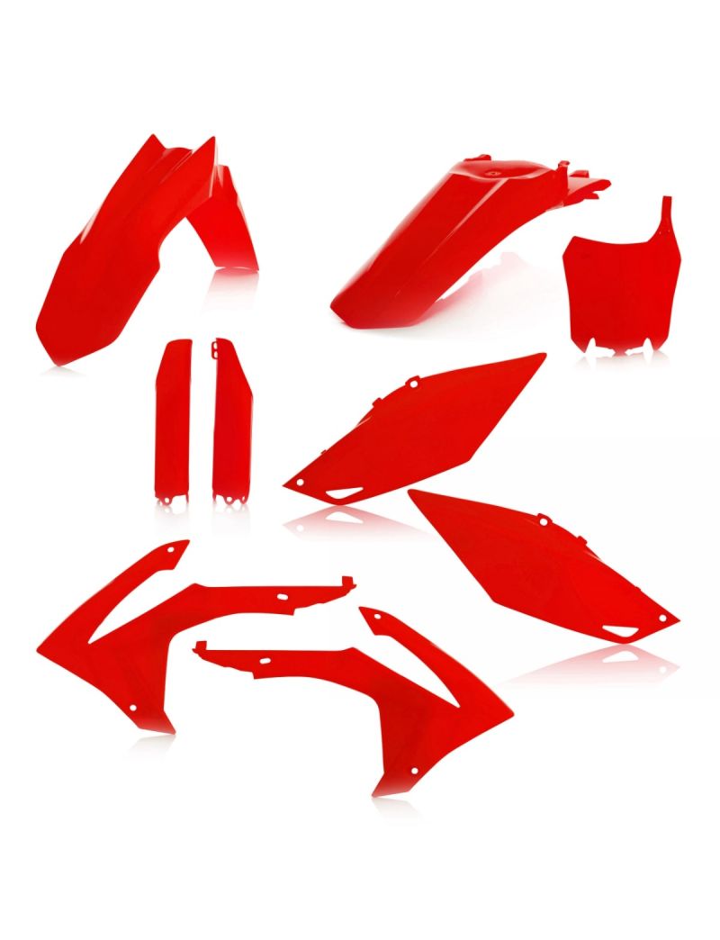 ACERBIS FULL PLASTIC KIT HONDA CRF 250 14/17 CRF 450 13/16 RED