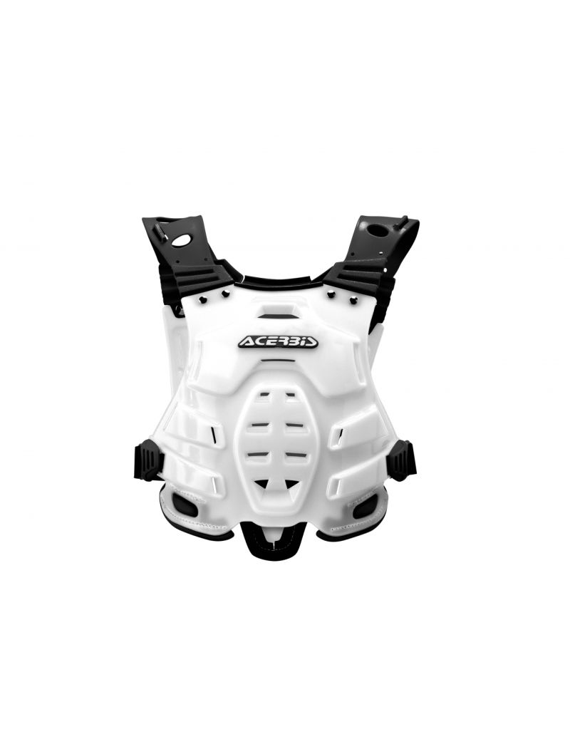 ACERBIS ROOST CHEST PROTECTOR PROFILE WHITE BLACK