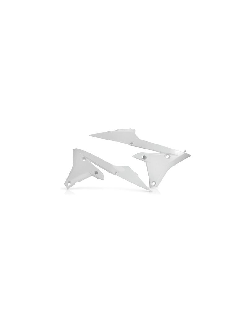 ACERBIS RADIATOR SCOOPS LOWER YAMAHA YZF250 14/18 + 450 14/17 WHITE