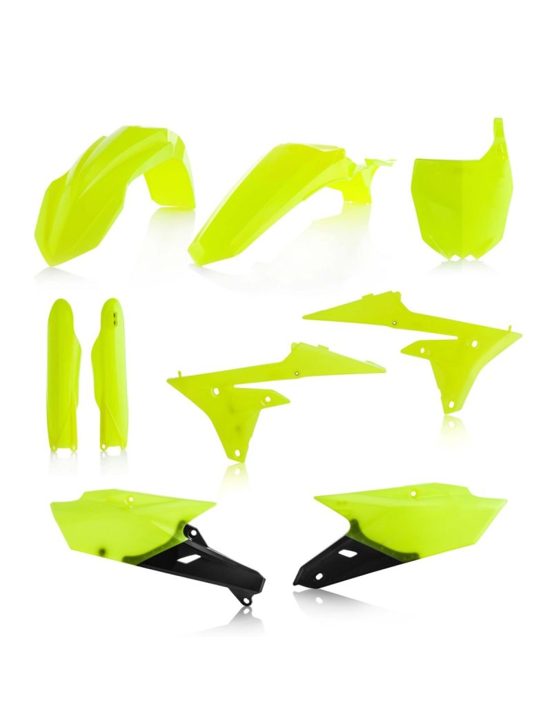 ACERBIS FULL PLASTIC KIT YZF 250 14/18 + YZF 450 14/17 FLUO YELLOW