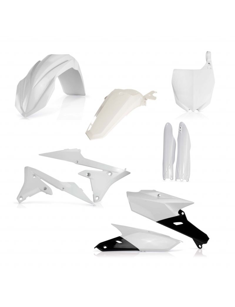 ACERBIS FULL PLASTIC KIT YZF 250 14/18 + YZF 450 14/17 WHITE
