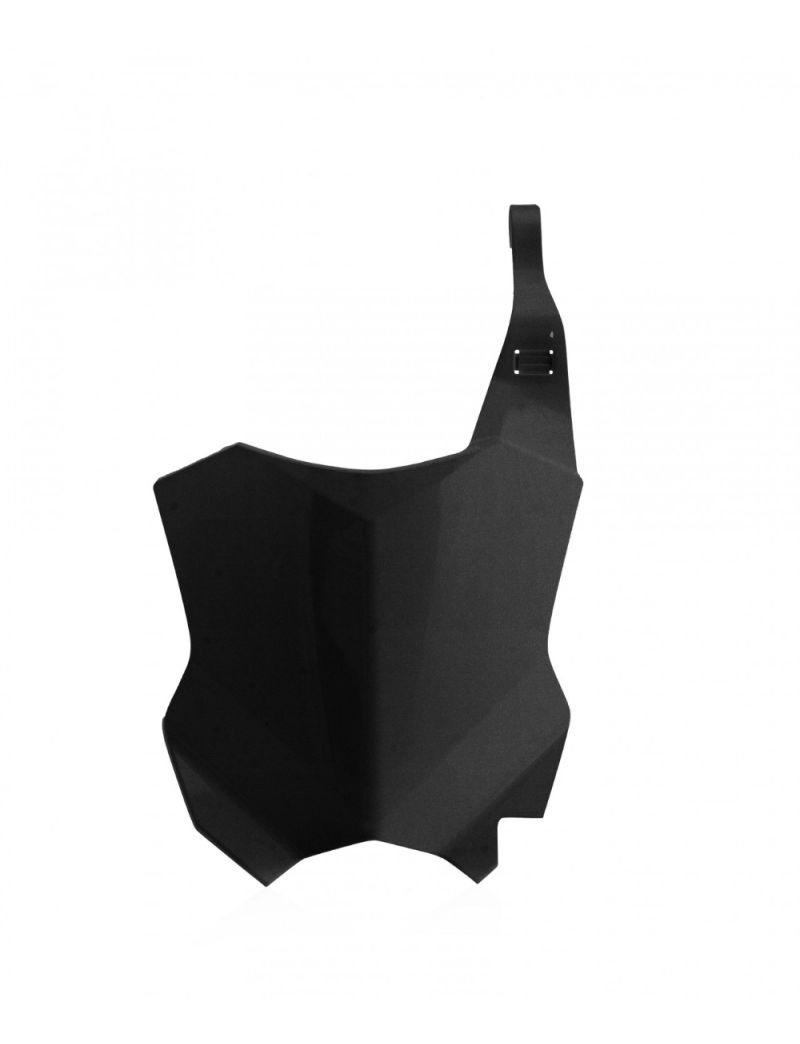 ACERBIS FRONT NUMBERPLATE KAWASAKI KXF 250 17/25 KXF 450 16/25 METALLIC BLACK