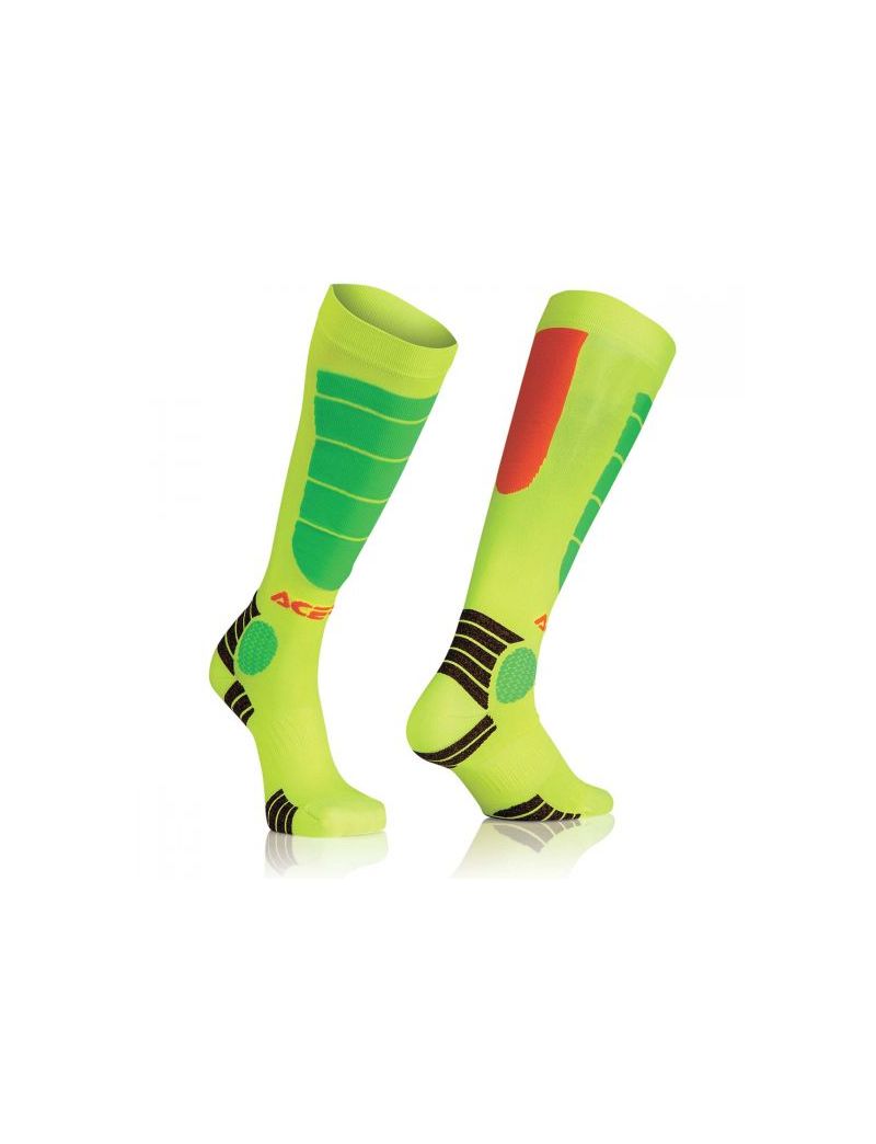 ACERBIS MX IMPACT JUNIOR SOCKS ORANGE YELLOW