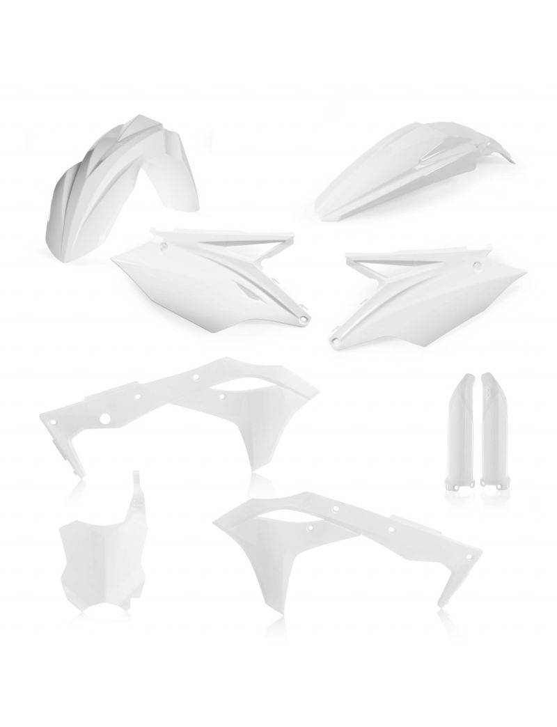 ACERBIS FULL PLASTIC KIT KAWASAKI KXF 250 2017 WHITE