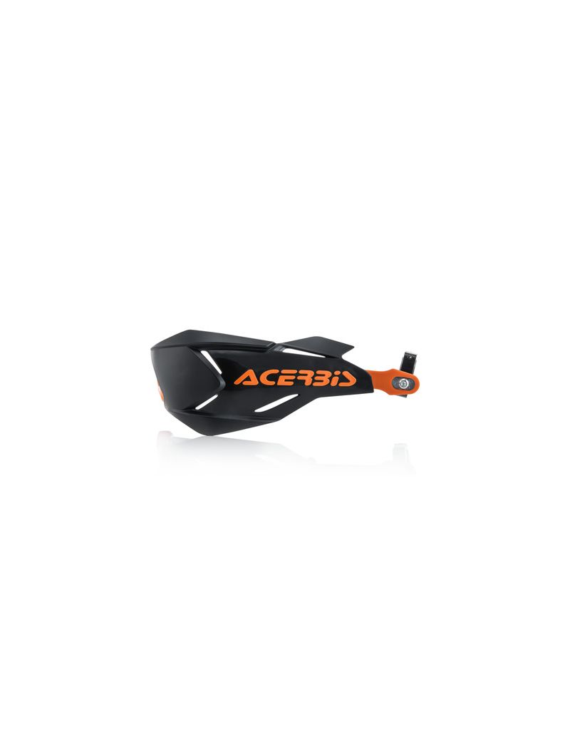 ACERBIS MX ENDURO HANDGUARDS X-FACTORY BLACK ORANGE
