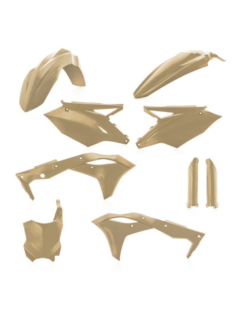ACERBIS FULL PLASTIC KIT KAWASAKI KXF 250 17/20 SAND