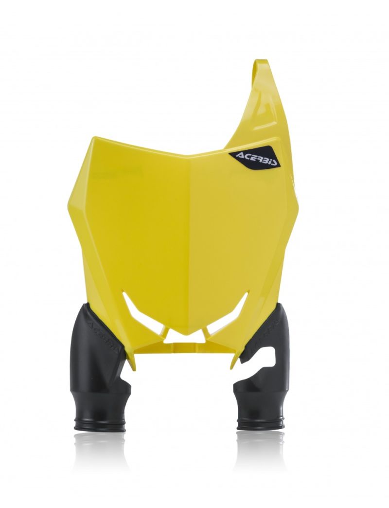 ACERBIS FRONT NUMBER PLATE SUZUKI RMZ 450 18/25 RM Z250 19/25 YELLOW BLACK