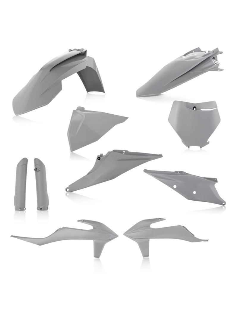 ACERBIS FULL PLASTIC KIT KTM SX SX-F 19/22 GREY