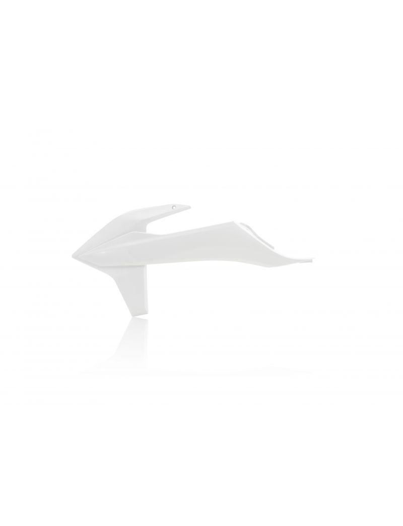 ACERBIS RADIATOR SCOOPS KTM SX SXF 2019/2022 EXC EXC-F 2020-2023 WHITE