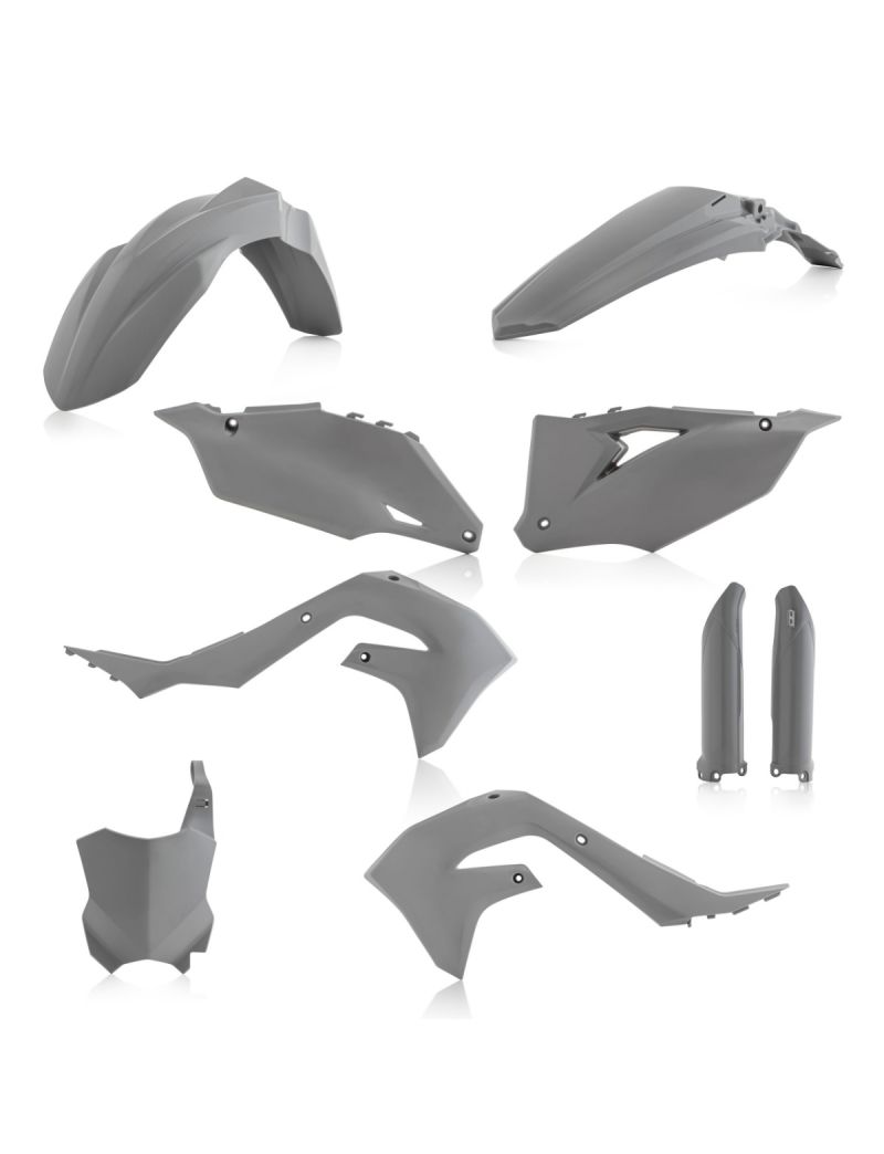 ACERBIS FULL PLASTIC KIT KAWASAKI KXF 450 19/23 KXF 250 20/24 GREY