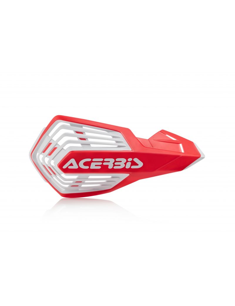 ACERBIS MX HANDGUARDS X-FUTURE VENTED RED WHITE