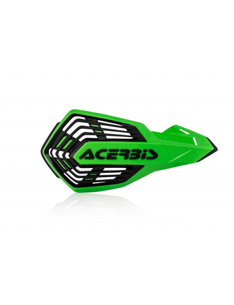 ACERBIS MX HANDGUARDS X-FUTURE VENTED GREEN BLACK