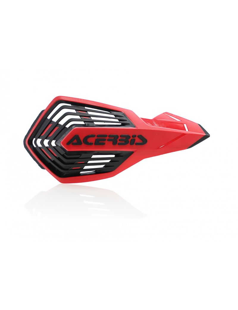 ACERBIS MX HANDGUARDS X-FUTURE VENTED RED BLACK