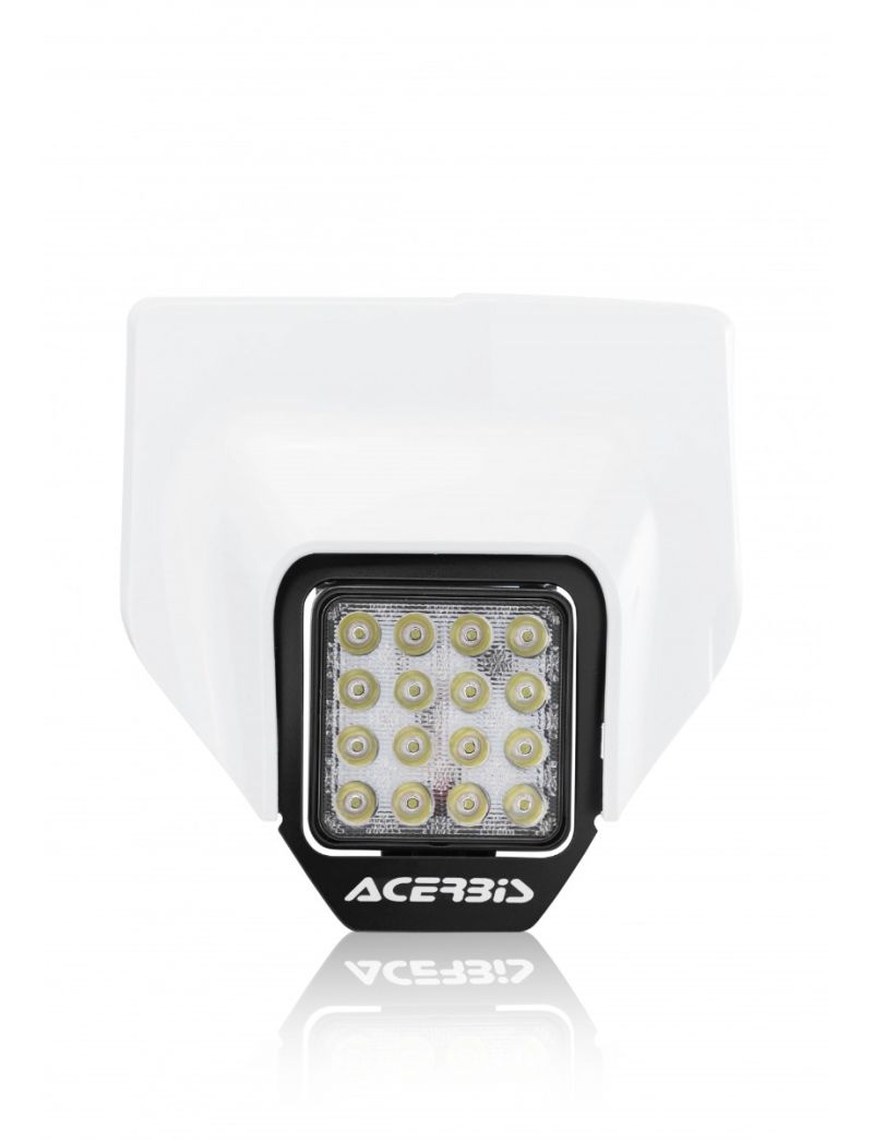 ACERBIS VSL HEADLIGHT MASK HUSQVARNA FE TE 2020-2023 WHITE