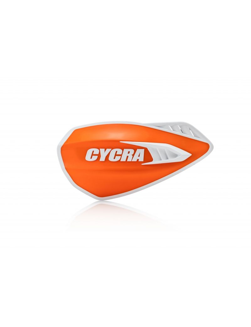 CYCRA MX HANDGUARDS CYCLONE ORANGE WHITE
