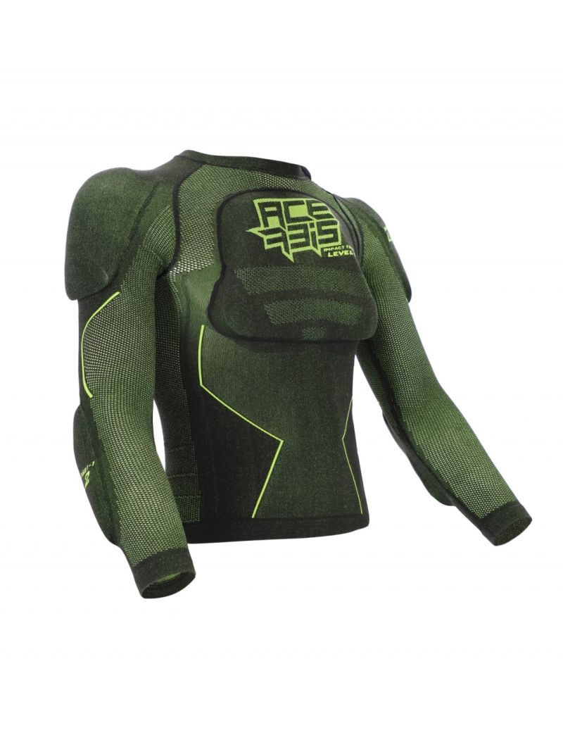 ACERBIS BODY ARMOR X-FIT FUTURE JUNIOR LEVEL 2 BLACK YELLOW