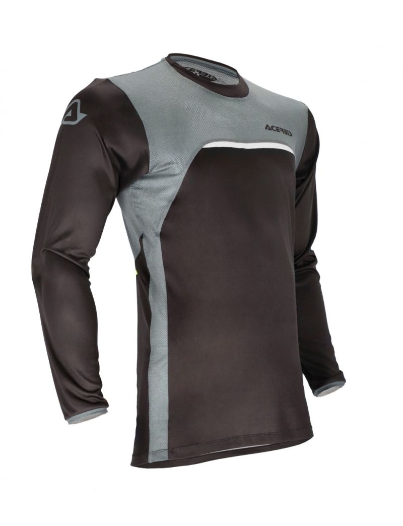 ACERBIS ENDURO JERSEY X-DURO - BLACK/GREY - M