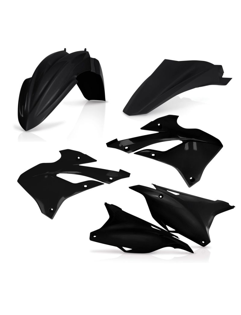 ACERBIS PLASTIC KIT KAWASAKI KX 85 22/25 BLACK