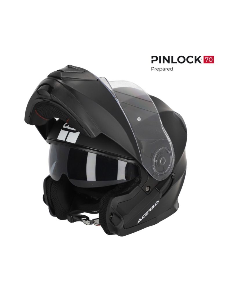 HELMET SEREL FLIP UP 22/06 - BLACK