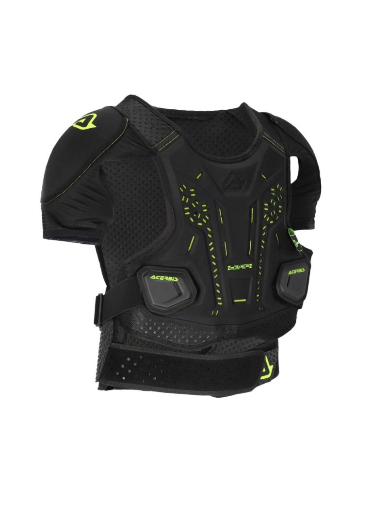 ACERBIS CHEST PROTECTION DNA WITH SHOULDER BLACK