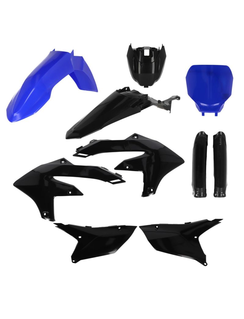 ACERBIS FULL PLASTIC KIT YAMAHA YZF 450 23/25 + YZF 250 24/25 BLUE BLACK