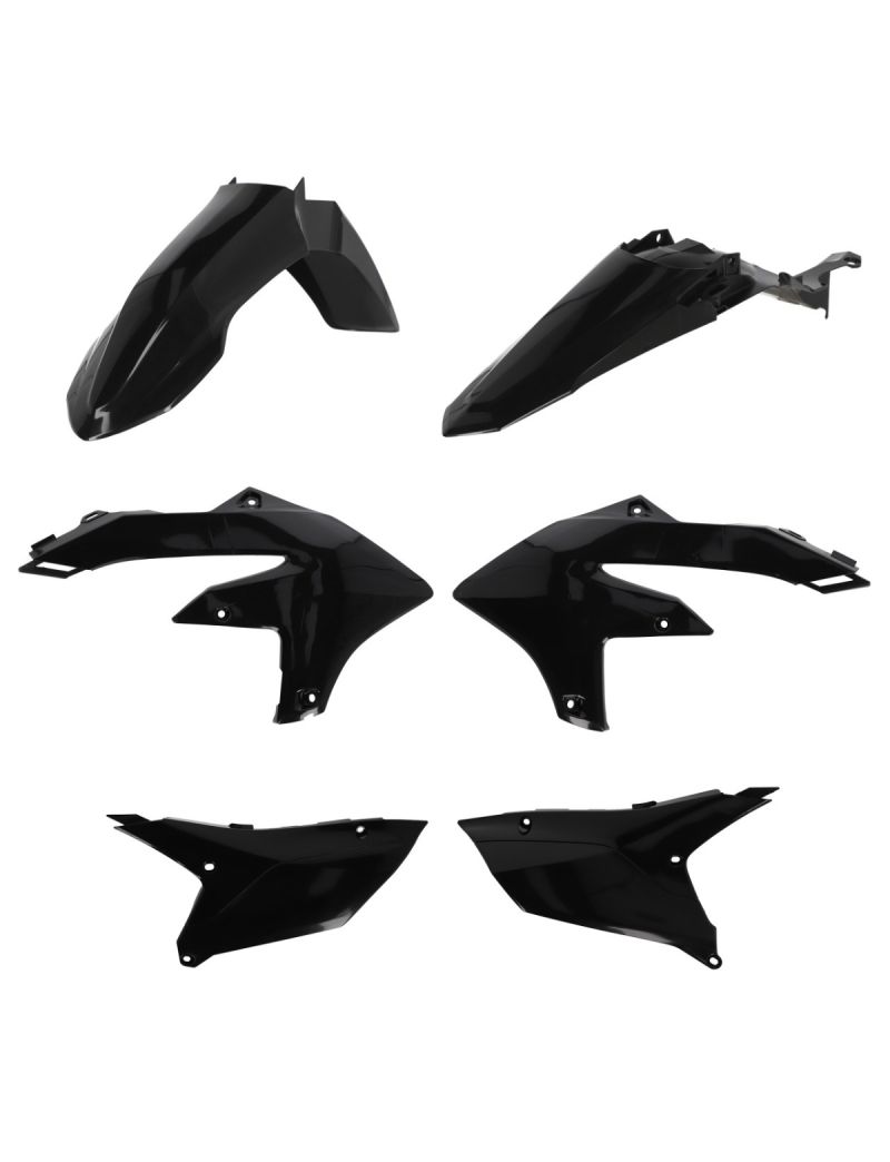 ACERBIS PLASTIC KIT YAMAHA YZF 450 23/25 + YZF 250 24/25 BLACK