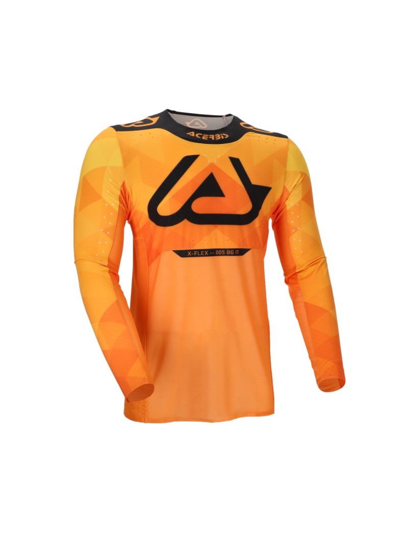ACERBIS MX JERSEY X-FLEX 2.0 ANAHEIM - ORANGE/BLACK