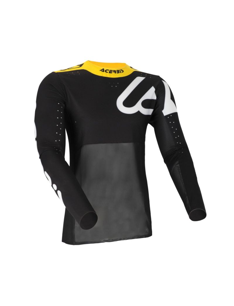 ACERBIS MX JERSEY X-FLEX 2.0 ANAHEIM - BLACK/YELLOW
