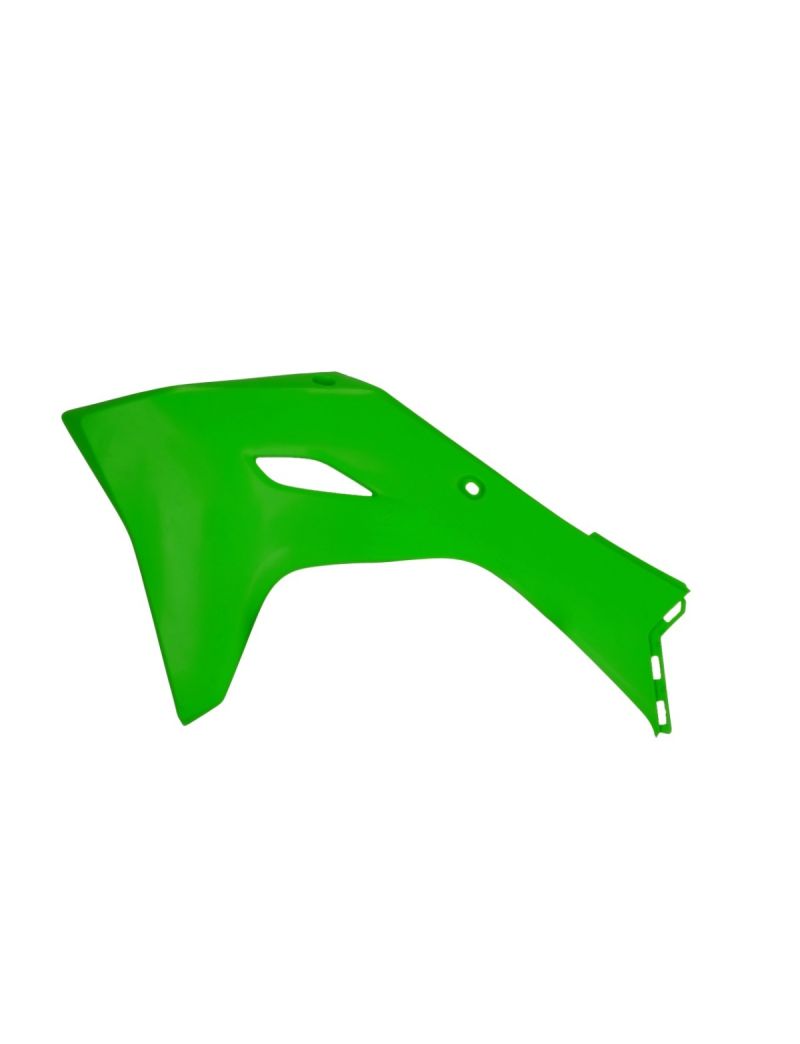 ACERBIS RADIATOR SCOOPS KAWASAKI KXF450 24/25 + KXF250 25 GREEN