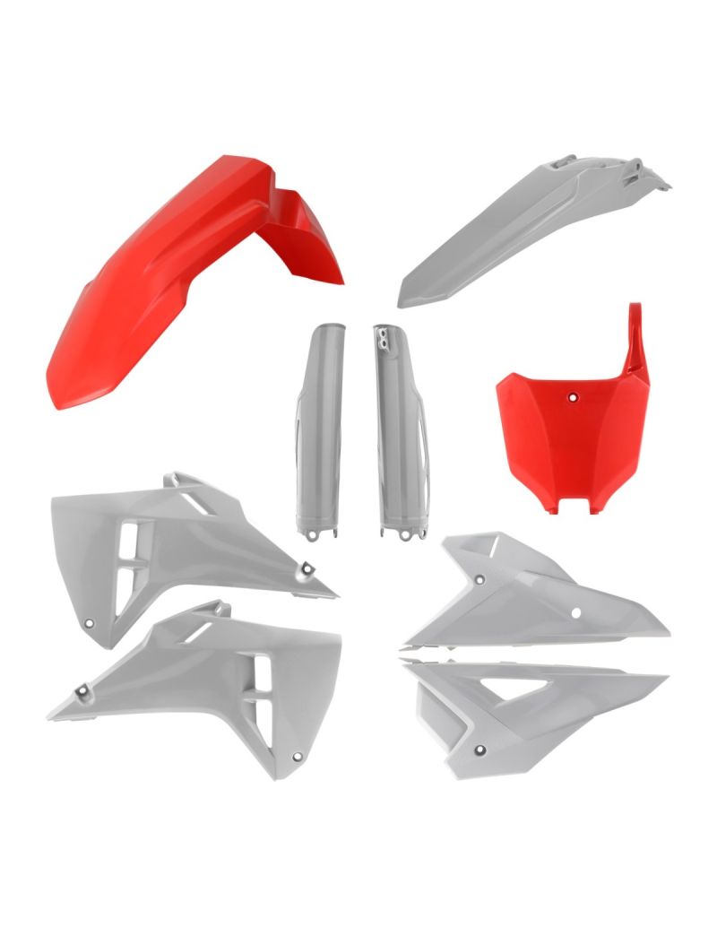ACERBIS FULL KIT HONDA CRF 450R + CRF 250R 2025 RED GREY