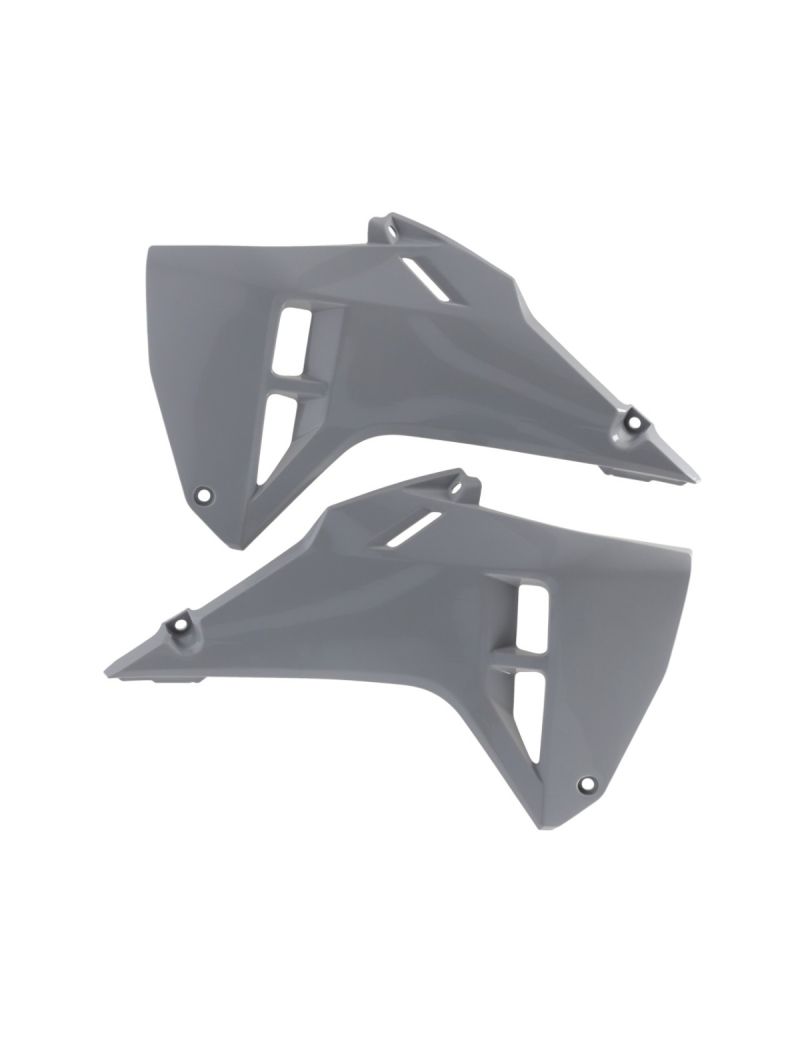 ACERBIS RADIATOR SCOOPS HONDA CRF 450R + CRF 250R 2025 GREY