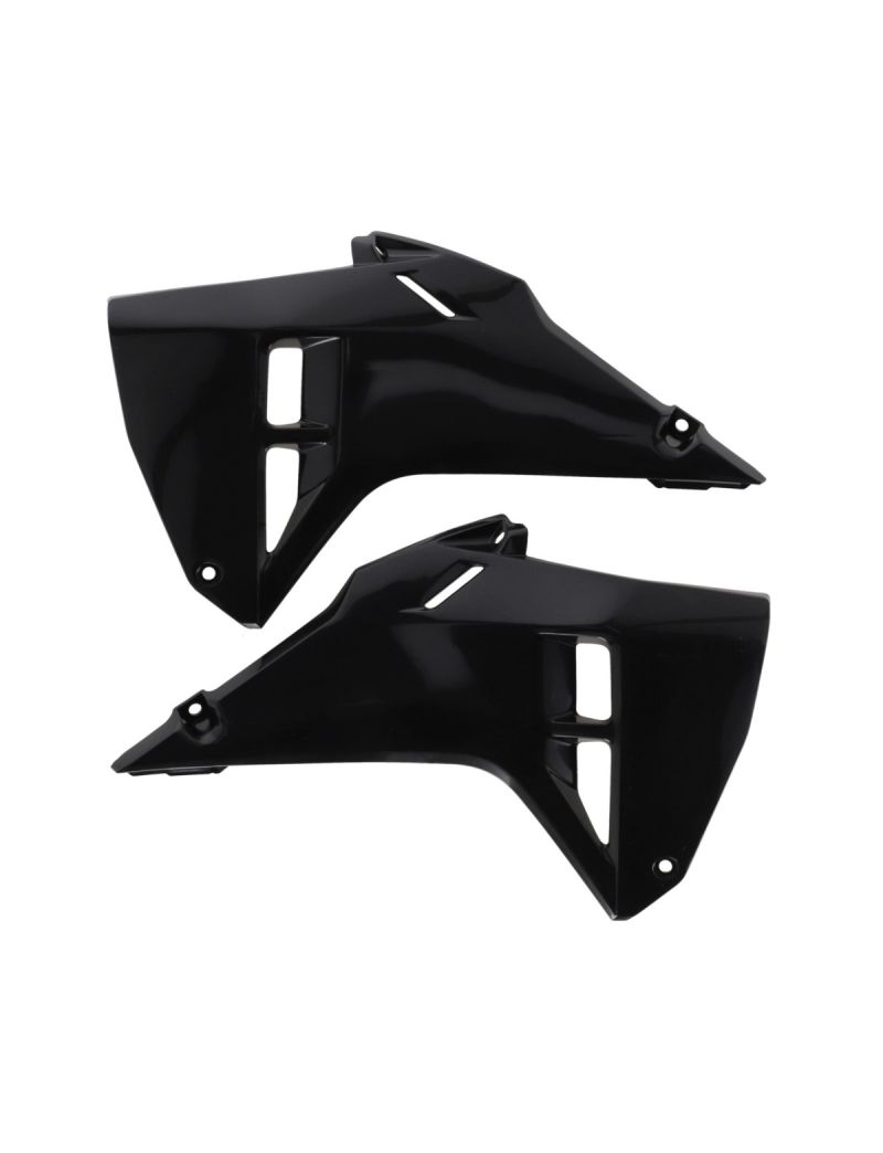 ACERBIS RADIATOR SCOOPS HONDA CRF 450R + CRF 250R 2025 BLACK